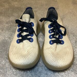NEW Allbirds TD Women’s Knit  Lace Up Sneakers Tennis Shoes, Size 7